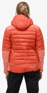 Kurtka damska Norrona Falketind Down750 Hood - orange/peach 1