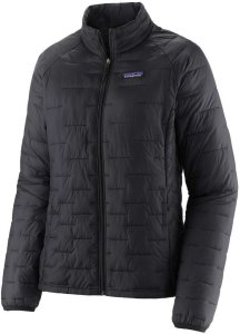 Kurtka ocieplana damska Patagonia Micro Puff Jacket - black/black 1