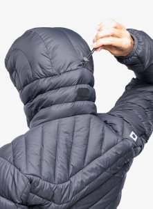 Kurtka puchowa damska Ocun Tsunami Eco - anthracite ebony/silver sconce 12