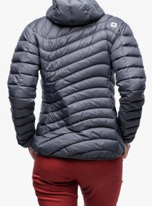 Kurtka puchowa damska Ocun Tsunami Eco - anthracite ebony/silver sconce 2