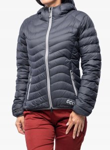 Kurtka puchowa damska Ocun Tsunami Eco - anthracite ebony/silver sconce 7