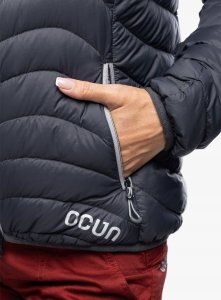 Kurtka puchowa damska Ocun Tsunami Eco - anthracite ebony/silver sconce 8