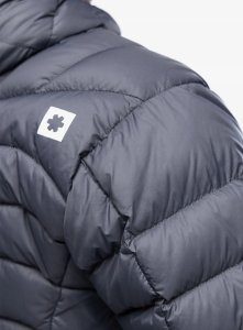 Kurtka puchowa damska Ocun Tsunami Eco - anthracite ebony/silver sconce 9