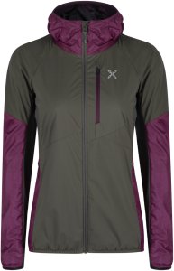 Kurtka skiturowa damska Montura Alpha Evo Jacket - sage green/wine red 1