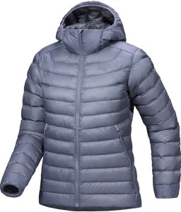 Kurtka puchowa damska Arcteryx Cerium Hoody - stratus 1
