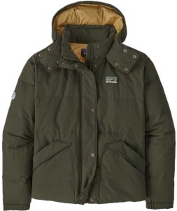 Kurtka puchowa damska Patagonia Downdrift Jacket - pine needle green 1