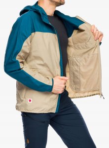 Kurtka Fjallraven High Coast Wind Jacket M - fossil/deep sea 5