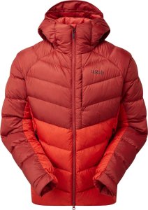 Kurtka puchowa Rab Axion Pro Jacket - tuscan red/dark horizon 1