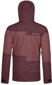 Kurtka skiturowa damska Ortovox 3L Guardian Shell Jacket - winetasting 1