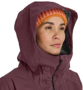 Kurtka skiturowa damska Ortovox 3L Guardian Shell Jacket - winetasting 3