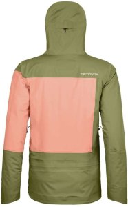 Kurtka skiturowa damska Ortovox 3L Deep Shell Jacket - wild herbs 2
