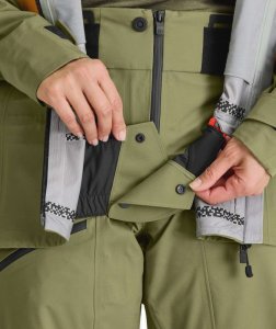 Kurtka skiturowa damska Ortovox 3L Deep Shell Jacket - wild herbs 3