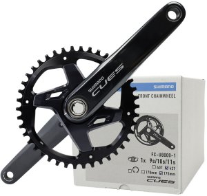 Mechanizm korbowy Shimano Cues FC-U8000-1, 1 x 9/10/11/rz, 175 mm, 42T 1