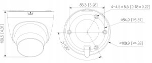 Kamera IP Dahua Technology Kamera IP Dahua IPC-HDW2849T-S-LED-0280B-PRO 6