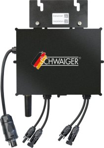 Schwaiger SOWR0806 adapter zasilający/ inwentor Wewnętrzna Czarny 1
