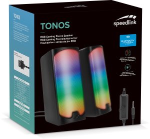 SPEEDLINK TONOS RGB Czarny Przewodowy i Bezprzewodowy 6 W 7