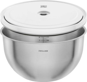 Zwilling Zestaw 3 stalowych misek próżniowych z pokrywką  Zwilling Fresh &Save Trilogy 5