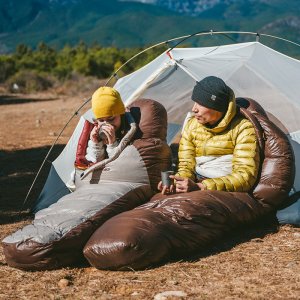 Naturehike Śpiwór Snowbird Duck Down 1000 L CNK2550WS014-Smoky Brown NATUREHIKE 2