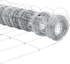vidaXL Ogrodzenie Polowe 1x25 m ze Stali Galwanizowanej 4