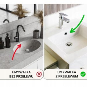 Bateria umywalkowa w komplecie z automatycznym korkiem klik klak bez przelewu chrom - Yoka 14