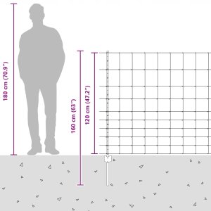 vidaXL Słupy ogrodzeniowe 22 szt. U-Channel 120 cm z ocynkowanej stali 13