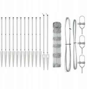 Ogrodzenie pola 0,8x100 m stal galwanizowana 4