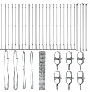 Ogrodzenie 1x50 m ze stali ocynkowanej 4