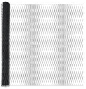 Ogrodzenie w kształcie sześciokąta Szare 1,5x10 m Stal 5