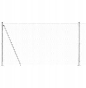 Ogrodzenie heksagonalne 1,2x10 m ze stali galwanizowanej 7