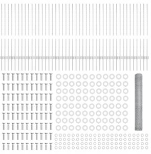 Słupki ogrodzeniowe 22 sztuki U-Channel 100 cm stal ocynkowana 5