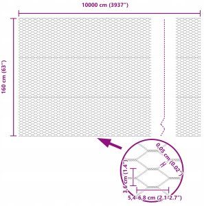 Słupki ogrodzeniowe 22 szt. U-Channel 160 cm ze stali galwanizowanej 10