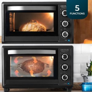 Cecotec Mini Oven | Bake&Toast 3090 Black Gyro | 30 L | 1500 W | Black 3