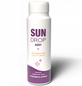 Supertan 12x Shot do Opalania SUN DROP Collagen Tan Beauty Drink do PICIA z guarany 80ml 2