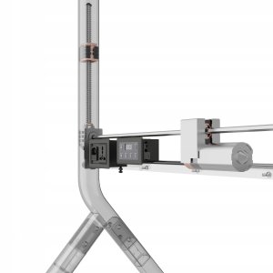 Cabletech P150 - Elektryczny wózek TV mobilny stojak do telewizorów LCD LED 50"-90" VESA 6
