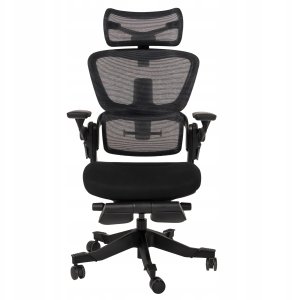 Nario-500 Niezwykle ergonomiczny fotel biurowy z podnóżkiem i pełną regulacją 13