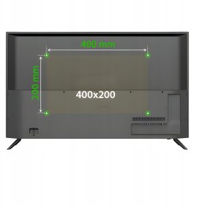 NB P4 - Wysokiej jakości obrotowy uchwyt do monitorów i telewizorów LCD LED 32" - 55" 4