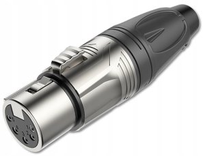 Roxtone wtyk xlr 5-pin żeński nakablowy RX5F-NT 1