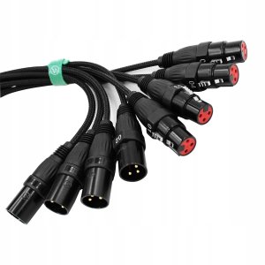 Adapter AV Roxtone Konwerter adapter DMX żeński na RJ45 żeński Roxtone PS4F 5