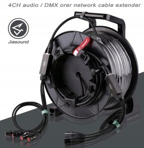 Adapter AV Roxtone Konwerter adapter DMX żeński na RJ45 żeński Roxtone PS4F 6