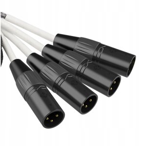 Adapter AV Roxtone Konwerter adapter DMX męski na RJ45 żeński Roxtone PS4M 6