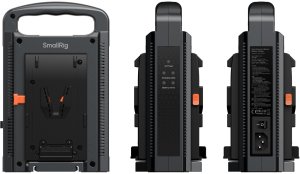 Smallrig 4578 Ładowarka akumulatorów z dwukanałowym mocowaniem typu V 1
