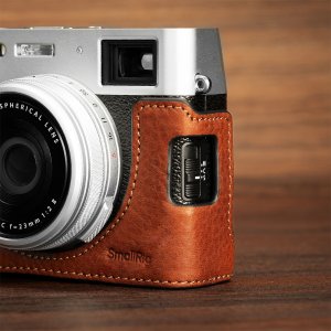 SmallRig 4699 Skórzany zestaw półetui do aparatu FUJIFILM X100VI (brązowy) 3