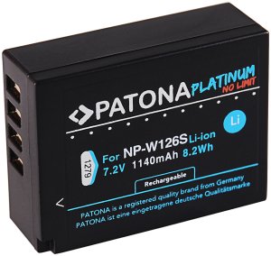 PA-BA-1279 Akumulator PATONA Platinium FUJI NP-W126S 2