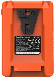 SmallRig 4871 V-Mount Mini Akumulator VB50, D-Tap, USB-A, USB-C, pomarańczowy 4