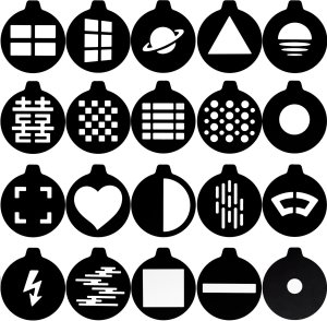 4634 Przenośna lampa LED z regulacją ostrości RF 10C 4