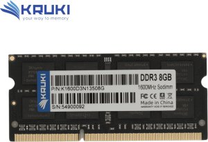 Pamięć do laptopa Kruki Pamięć DDR3 8GB Sodimm 1600MHz 1.35V 5