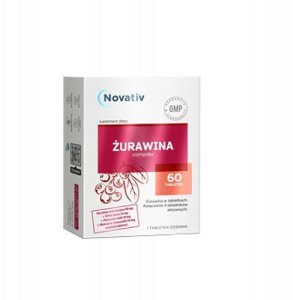 Novativ Żurawina complex 60 tabletek 1