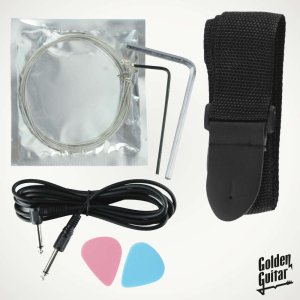 Gitara elektryczna - kompletny zestaw -Golden Guitar TEEG-30 Sunburst Telecaster one size 12