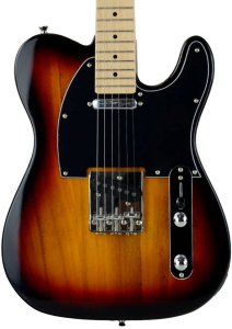Gitara elektryczna - kompletny zestaw -Golden Guitar TEEG-30 Sunburst Telecaster one size 16
