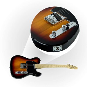 Gitara elektryczna - kompletny zestaw -Golden Guitar TEEG-30 Sunburst Telecaster one size 7